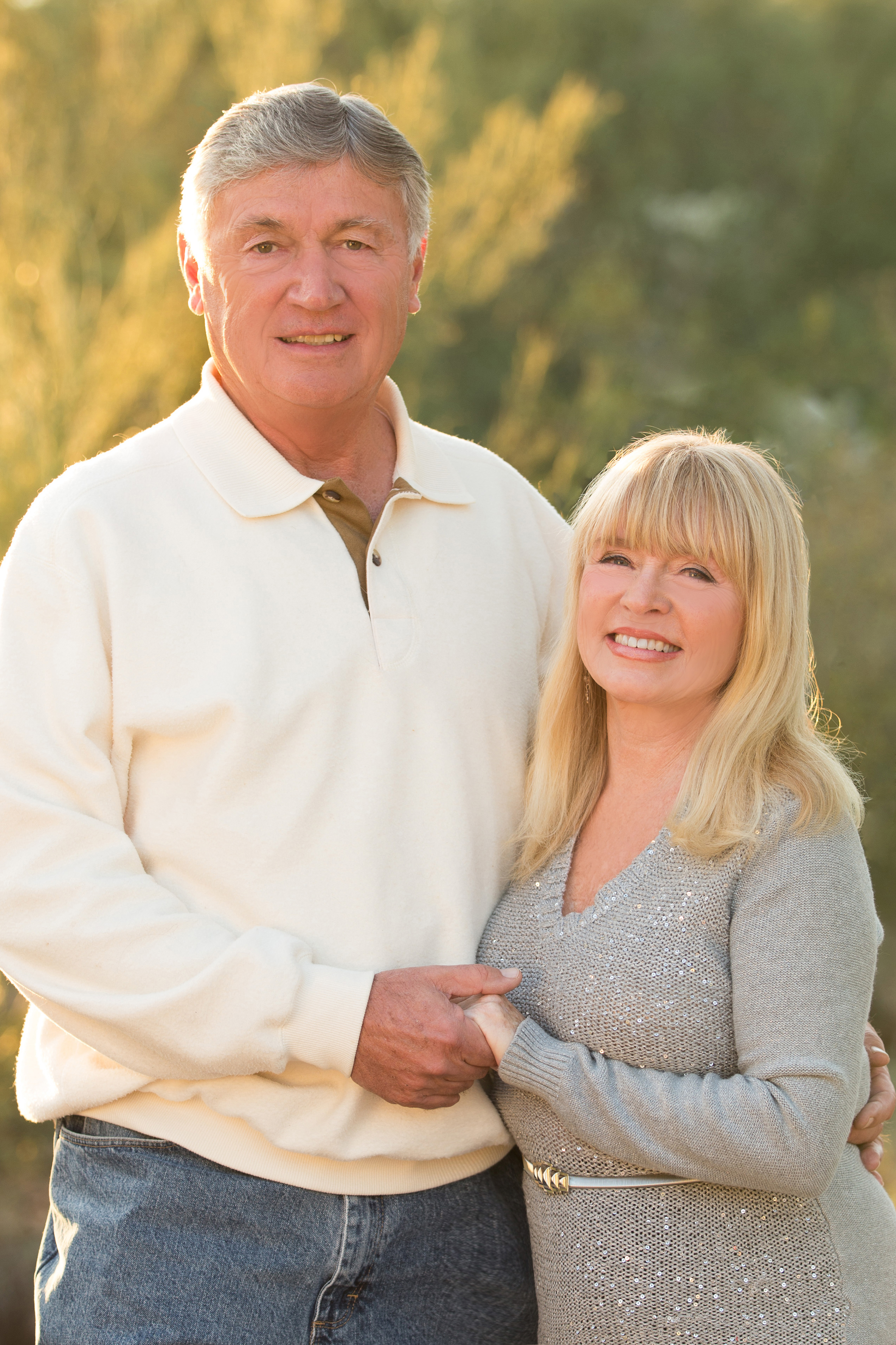 Carolyn Bushong and Alan